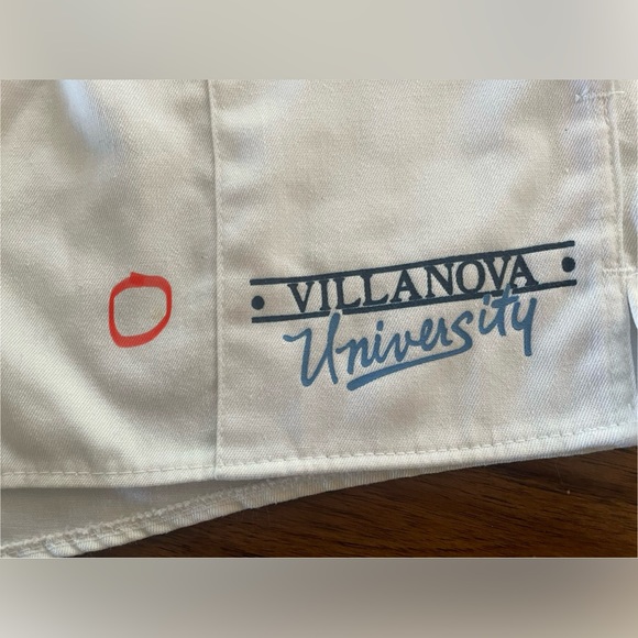 3/$15 Vintage White Soffe Villanova University Athletic Drawstring Shorts Size S - Picture 3 of 6